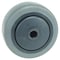Vestil Conductive Rubber Wheel 3 In. Diameter x 1-1/4 In. Width 225 Lb. Capacity Dark Gray WHL-CR-3X1.25 - alternate 3